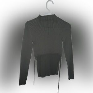Mock Neck- Knit Aritzia long sleeve top